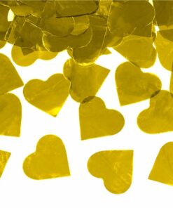 Alternative view of Gold Hearts Confetti Cannon - 60cm