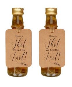 Hearts & Krafts Have A Shot Mini Bottle Tags