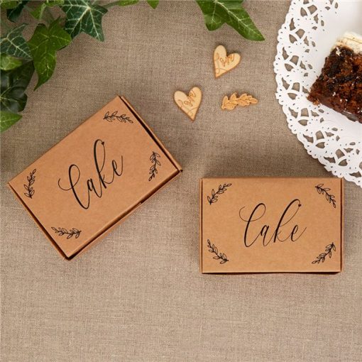 Hearts & Krafts Wedding Cake Boxes