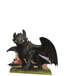 How To Train Your Dragon Toothless Mini Cardboard Cutout