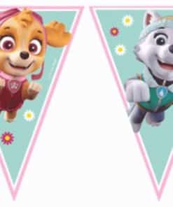 Pink Paw Patrol Party Bunting