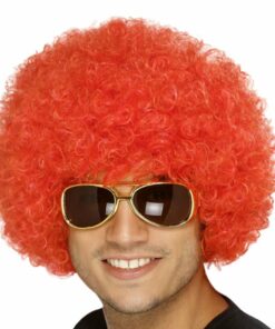 Red Afro Wig