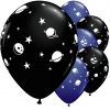 Space Print Latex Balloons