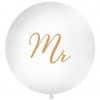 Gold Mr Giant Balloon