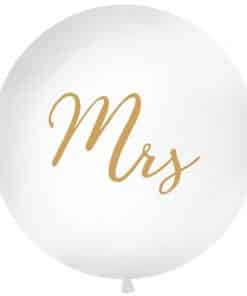 Gold Mrs Giant Balloon