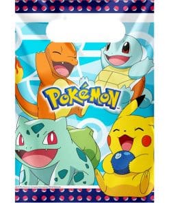 Pokémon Plastic Party Bags