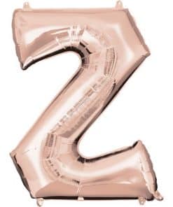 Rose Gold Letter Z Balloon