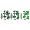 Tropical Leaf Decorations