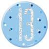 Age 13 Blue Glitz themed Party Supplies, Decorations & Age 13 Balloons