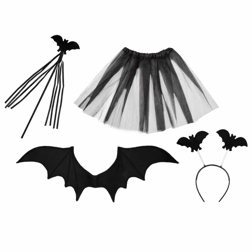 Bat Costume Accessory Set Halloween Next Day Delivery