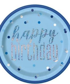 Blue Birthday Glitz