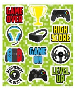 Gamer Sticker Sheet