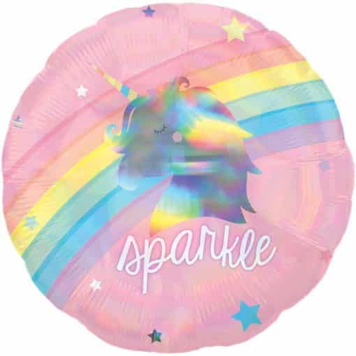 Magical Rainbow Holographic Balloon