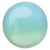 Ombre Blue & Green Orbz Balloon