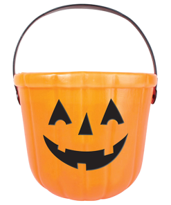Orange Pumpkin Bucket