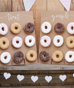 Rustic Country Doughnut Wall