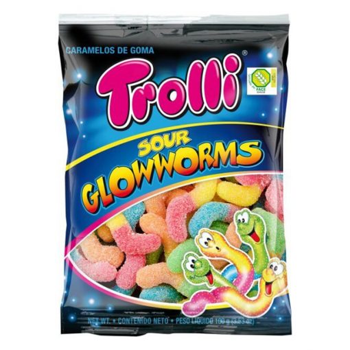 Sour Glowworm Sweets