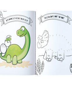 Alternative view of Dinosaur A4 Sticker & Activity Book