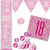 Pink Glitz 18th Birthday Party Pack