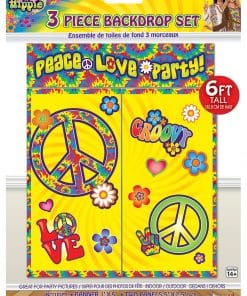 Hippie Backdrop Party Decoration