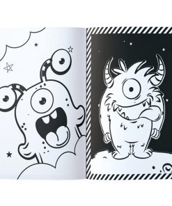 Monster A4 Colouring Book