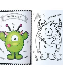 Alternative view of Monster A4 Sticker & Activity Book