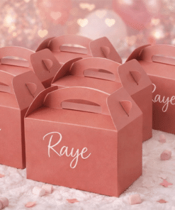 Rose Gold Party Boxes