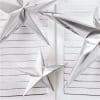 Silver Paper Star Decoration