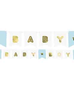 Alternative view of Blue Baby Boy Banner - 1.6m