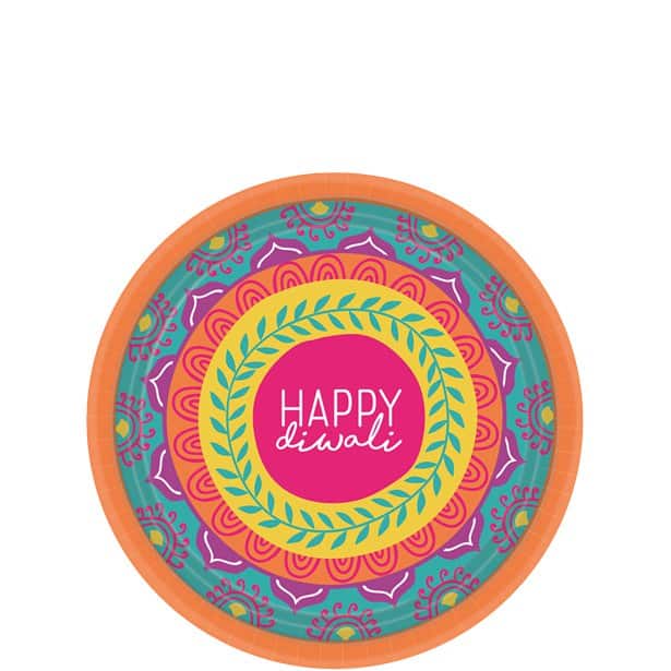 Diwali Paper Plates & Decorations Next Day Delivery