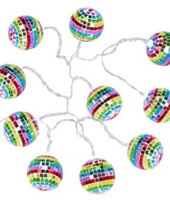 Mini Rainbow Disco Ball Light String