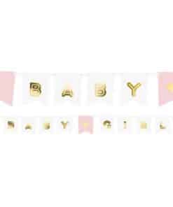 Alternative view of Pink Baby Girl Banner - 1.75m
