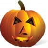 Halloween Pumpkin Giant Cardboard Cutout