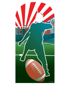 Rugby World International Union Stand-In Cardboard Cutout - 1.8m