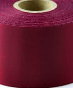 Claret Burgundy Polyester Satin Ribbon