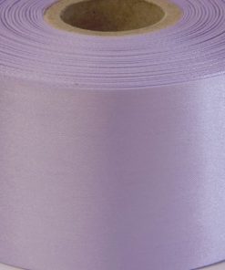 Mauve Polyester Satin Ribbon