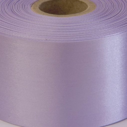 Mauve Polyester Satin Ribbon