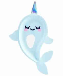 Narwhal Shaped Paper Plate