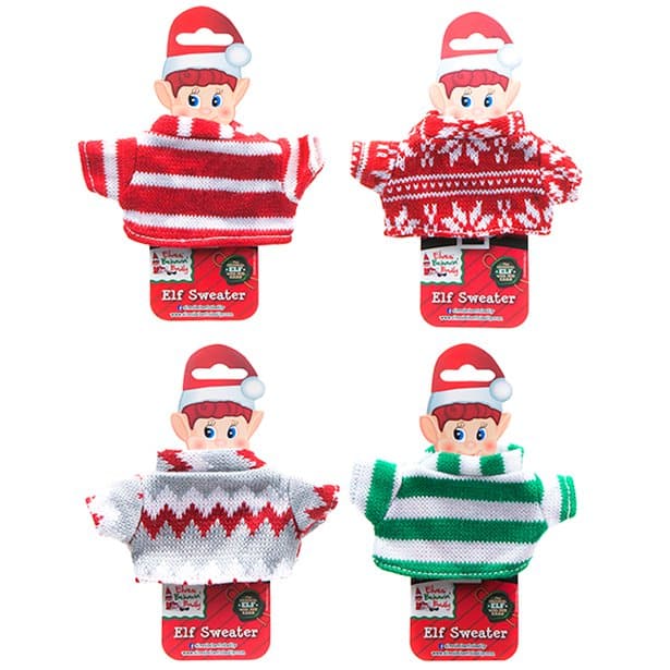 Naughty Elf Knitted Jumper Elf on the Shelf Novelties