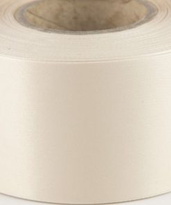 Nude Polyester Satin Ribbon