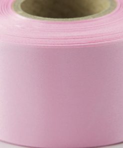 Pink Polyester Satin Ribbon
