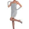 Silver Flapper Adult Costume