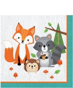 Woodland Animals Napkins