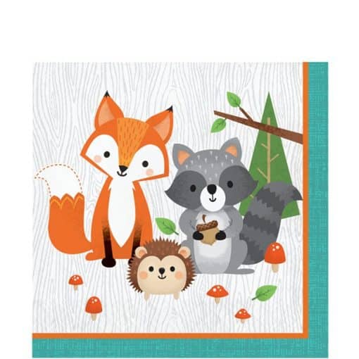 Woodland Animals Napkins