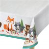 Woodland Animals Plastic Tablecover