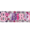8th Birthday Banner