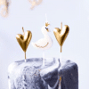 Swan & Heart Pick Candles