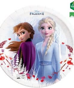 Disney Frozen 2 Party Compostable Paper Plates