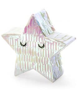 Iridescent Mini Star Pinata Decoration