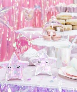 Iridescent Mini Star Pinata Decoration